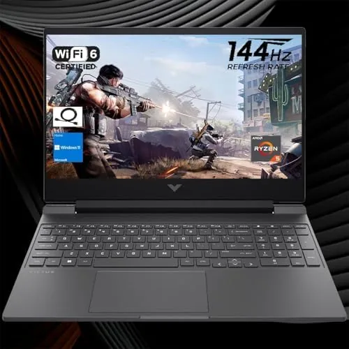 Overview of the HP Victus Gaming Laptop, 15.6" FHD 144Hz, AMD Ryzen 5