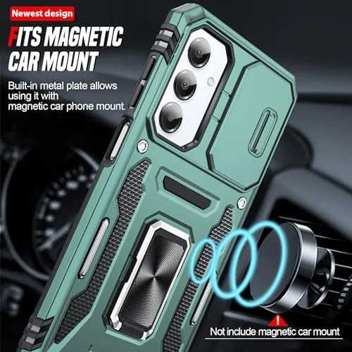 The LeYi for Samsung A17/16-5G Phone Case: Magnetic Kickstand | Screen compared in context