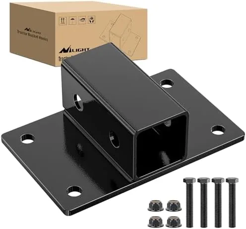 Nilight Bolt on Tractor Bucket 2 inch Towing Receiver 5/8"Pin Hole | Class 3 Review: Tested and Rated