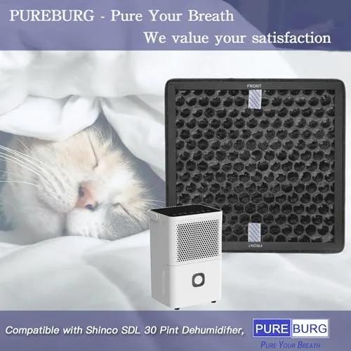 Close look at the PUREBURG SDL-30P Replacement Filter Compatible with Shinco SDL 30 Pint build quality