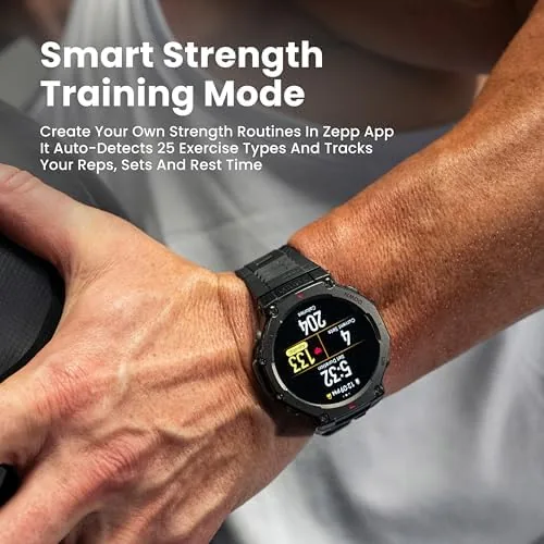 The Amazfit T-Rex 3, Smart Watch, 1.5" AMOLED Display, GPS, iOS/Android in real use