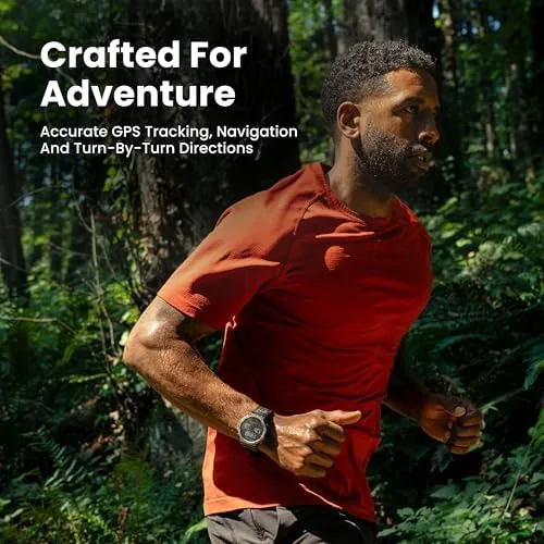 Another view of the Amazfit T-Rex 3, Smart Watch, 1.5" AMOLED Display, GPS, iOS/Android
