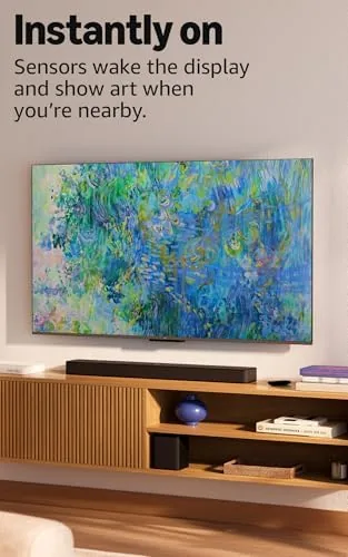 Alexa Voice Remote and the Ember 65 home screen with app tiles