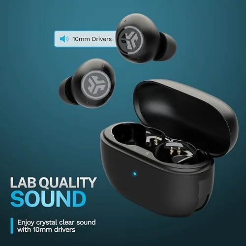 The JLab Go Pop ANC, True Wireless Earbuds, Active Noise Cancelling in real use
