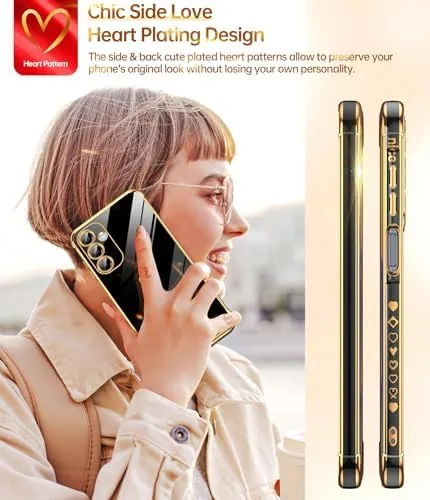 Another view of the LeYi for Samsung Galaxy A16-5G Case: with Tempered Glass Screen
