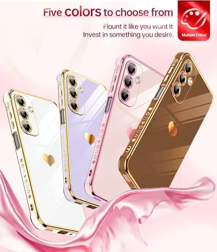 Testing the LeYi for Samsung Galaxy A16-5G Phone Case Love Heart Plating over two weeks