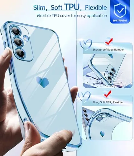 The LeYi for Samsung A16-5G Case: with Tempered Glass Screen Protector in real use