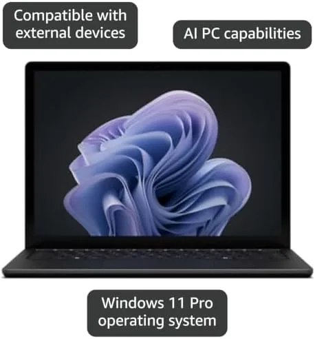 The Surface Laptop 6 15 touchscreen being used with a stylus for a drawing