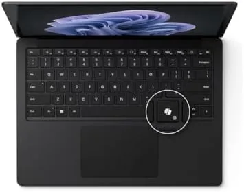 Surface Laptop 6 15 open at a bright window showing the display quality