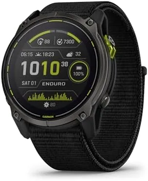 Garmin Enduro™ 3, Solar, 51 mm, Sapphire, Black UltraFit Nylon Strap | Ultraperformance GPS Review: Tested and Rated