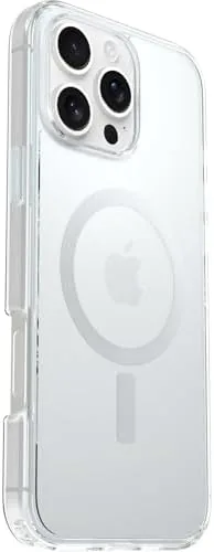 The OtterBox iPhone 16 Pro Max Symmetry Series Clear Case in real use