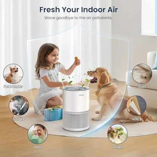 The Air Purifiers for Home Large Room up to 1200ft², LUNINO compared in context