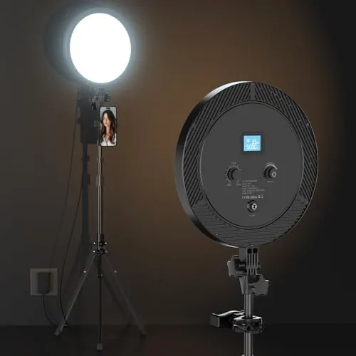 UBeesize 12" Ring Light with 62" Tripod Stand, Professional Big Ring Light with Phone Review: Tested and Rated