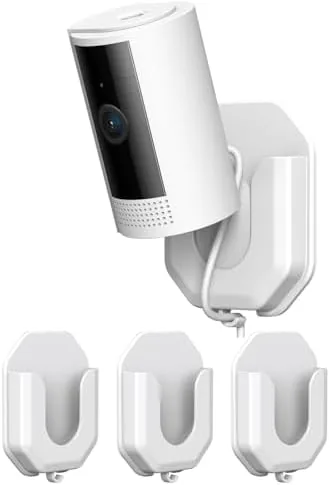 No Drill Ring Indoor Cam Adhesive Wall Mount Bracket Compatible with Ring Indoor Cam Review: Tested and Rated
