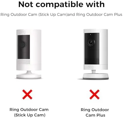 The No Drill Ring Indoor Cam Adhesive Wall Mount Bracket Compatible compared in context