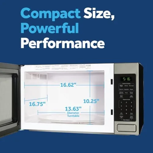 The control panel showing the one touch convenience setting buttons
