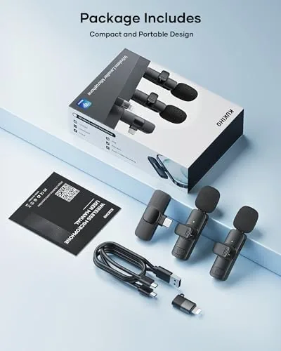 Testing the 2 Pack Wireless Lavalier Microphone for iPhone iPad and Android over two weeks