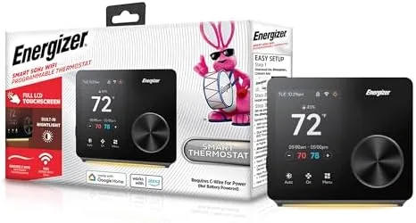 Energizer Smart Thermostat Review: Touch Control for a Smarter Home