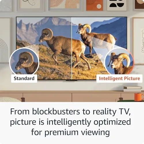 The Amazon Ember 55" Mini-LED Series with Fire TV Soundbar Plus compared in context