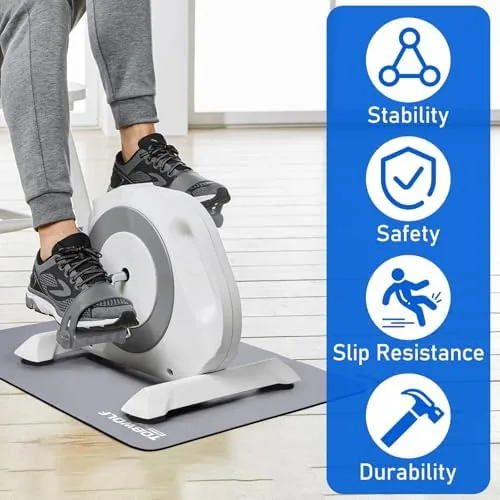 Testing the TOBWOLF Non-Slip Workout Mat for Ellipse Leg Exerciser, Ellipse Machine over two weeks