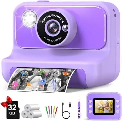 Kids Camera Instant Print, Christmas Birthday Gifts for Girls and Boys | 1080P HD Review: Tested and Rated