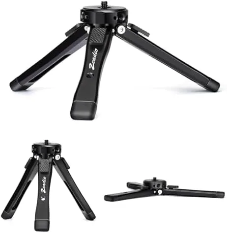 Zeadio Heavy Duty Mini Metal Tripod Stand - Universal Small Table Tripod for Camera Review: Tested and Rated