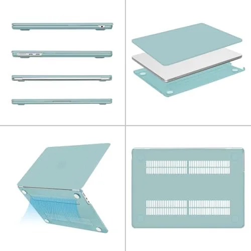 The MOSISO Compatible with MacBook Air 13 inch Case M5 2026 in real use