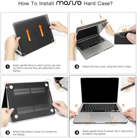 The MOSISO Compatible with MacBook Air 13 inch Case M5 2026 compared in context