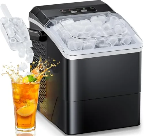 HOMEZAY Countertop Ice Maker Review: Fast Cubes That Keep Up