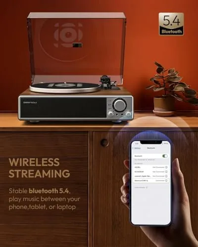 The ONE-Q All-in-one Vinyl Record Player with Bluetooth 5.4 | HiFi in real use