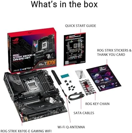 Case interior with the finished build and RGB lighting