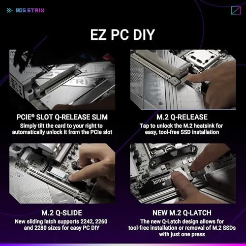 X870-A and X870E-E boards side by side showing the layout difference