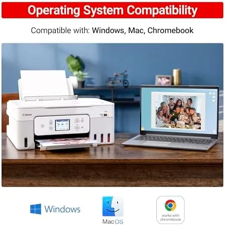 The Canon Megatank G3290 All-in-One Wireless Supertank [Megatank] Printer | Print in real use