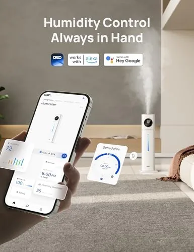 The DREO 11L Smart Humidifier Large Room 700 ft², Humidifiers for in real use
