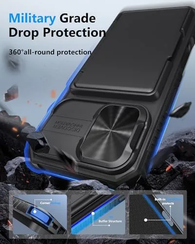 Another view of the ATATOO for iPhone 16 Case Wallet, Built-in Card Holder (3-5