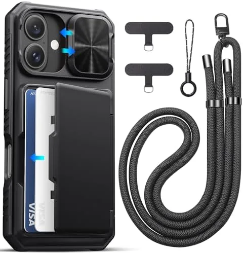 Testing the ATATOO for iPhone 16 Case Wallet, Built-in Card Holder (3-5 over two weeks