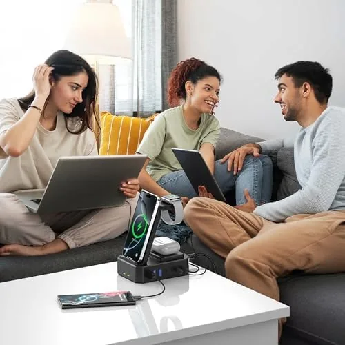 The 300W Charging Station for Multiple Devices Apple,zutspzss Wireless Charger | compared in context