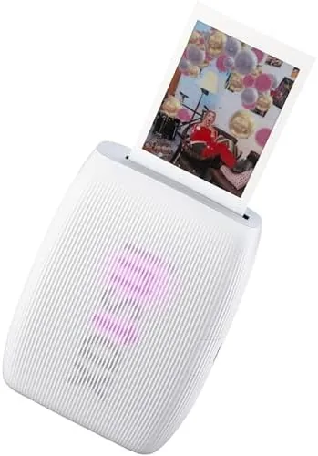 Close look at the Bundle with Compatible Fuji Mini Link 3 Smartphone Printer Clay build quality