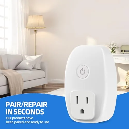 Close look at the Indoor Remote Control Outlet Plug, Wireless Light Switches, 100ft Range build quality