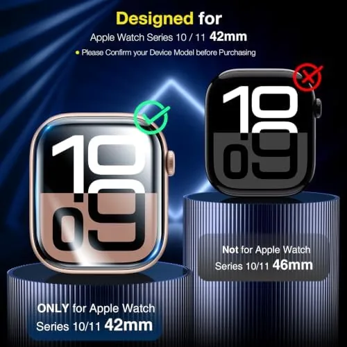 Close look at the LK 6 Pack for Apple Watch Series 11/ Series 10 build quality