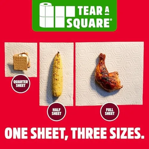 The test kitchen counter with paper towel testing notes