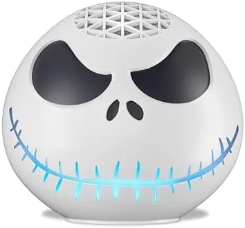 Echo Dot 5th Gen Glacier White Jack Skellington Review: Collector Smart Home Sound