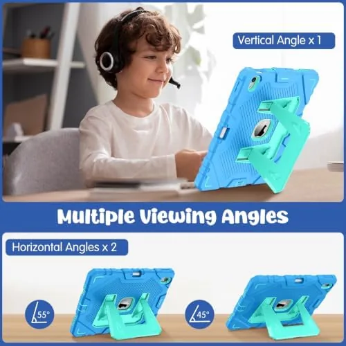 The Fintie Kid-Friendly Case for iPad Air 11-inch & iPad Air in real use