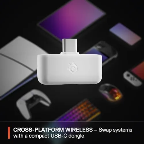 Testing the SteelSeries Arctis Nova 5P Wireless Multi-System Gaming Headset , White over two weeks