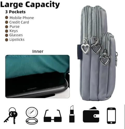 Testing the Small Crossbody Bag for Women - Mini Phone Purses with over two weeks