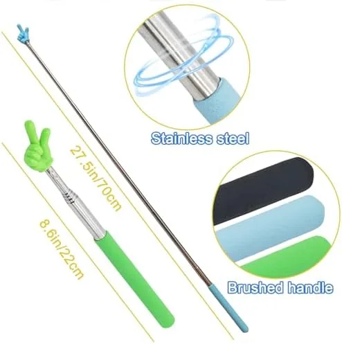 Close look at the 5PCS Pointer Stick For Classroom ,  Multipurpose Teacher Pointer Stick build quality
