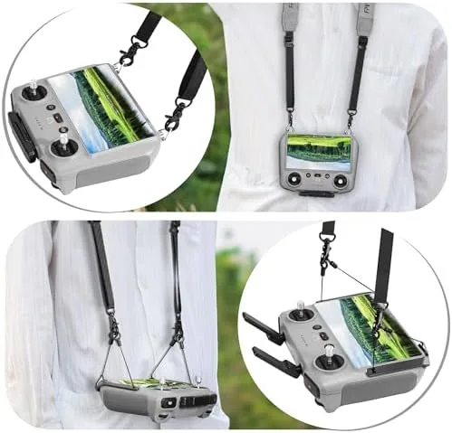 The FPVtosky Balance Lanyard for DJI RC/RC 2 Controller, Lanyard Neck in real use