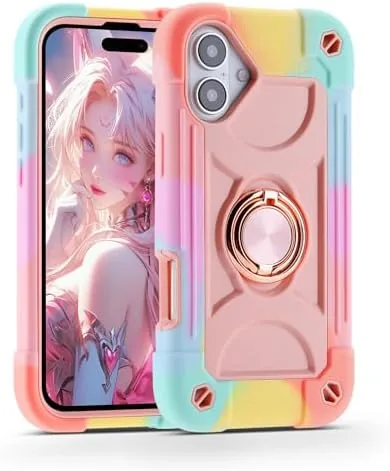 MARKILL Compatible with iPhone 16 Case 6.1 Inch with Ring Stand, Military Grade Drop Review: Tested and Rated