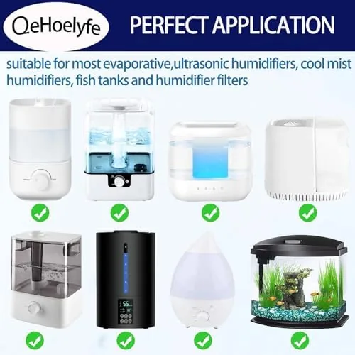 Close look at the 12 Pack Universal Humidifier Cleaner Fish for Humidifiers, Fish Tanks build quality