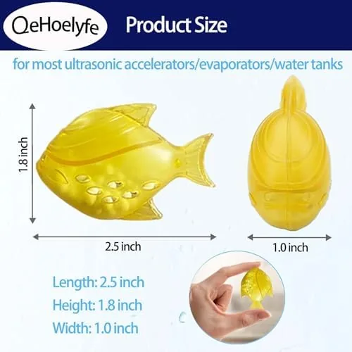 The 12 Pack Universal Humidifier Cleaner Fish for Humidifiers, Fish Tanks in real use